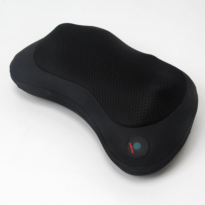 TENZO® Cuscino per massaggio spalle, schiena (modello 2023) - Massaggio  shiatsu multidirezionale - Termoterapia a infrarossi - Cuscino massaggiante  elettrico per alleviare i dolori muscolari a casa