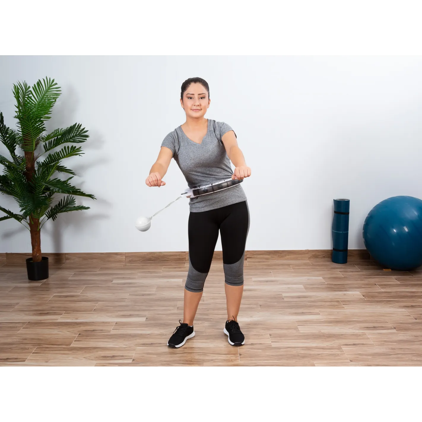 HULA HOOP Aro de Fitness Inteligente | Masaje modelador de Cintura y Abdomen