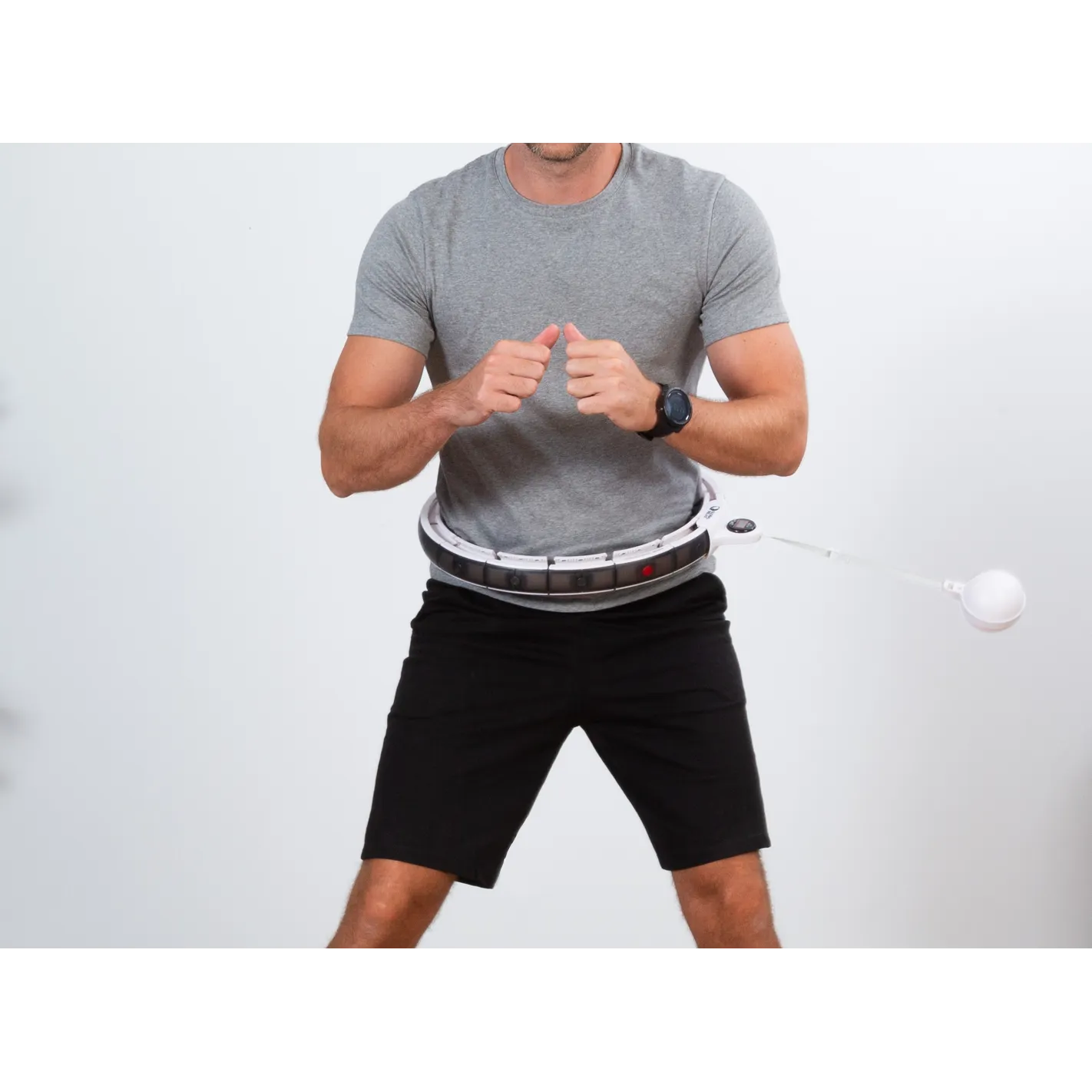 HULA HOOP Intelligente Fitness Ring | Taille en Buik Massage Vormer