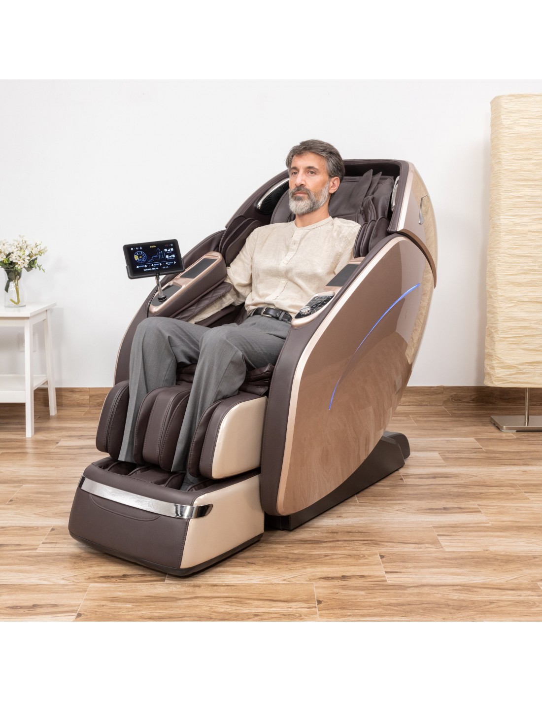 wooden massage chair