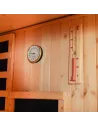 DHARANI S5 Sauna extérieur à vapeur avec cuisinière électrique jusqu'à 5 personnes