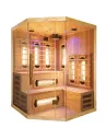 Sauna infrarouge intérieur DHARANI S5 pour 5 personnes