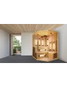 Sauna infrarouge intérieur DHARANI S5 pour 5 personnes