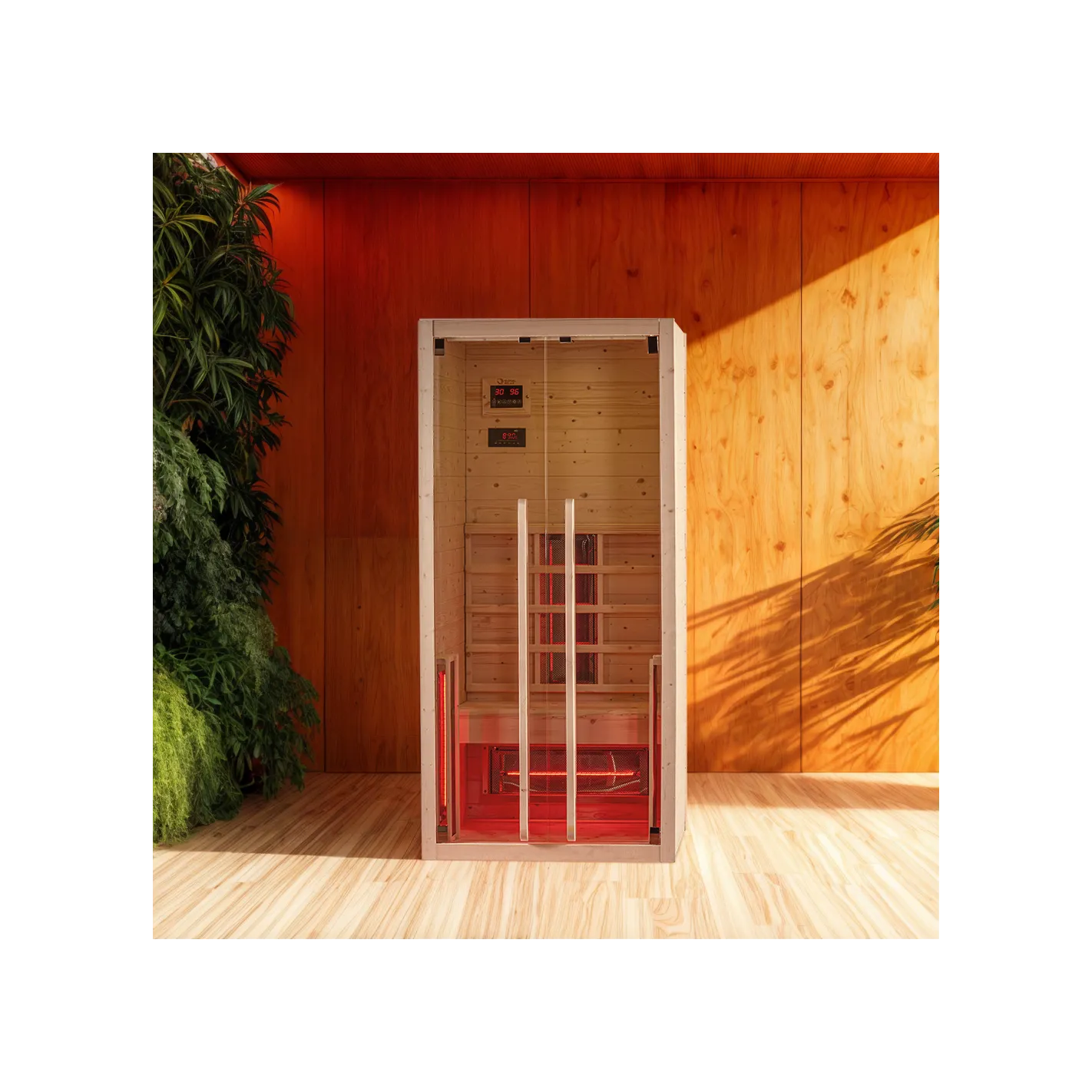 DHARANI S1 PREMIUM - Ganzkörpersauna 1 Person