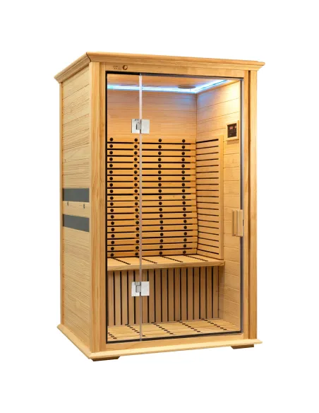 DHARANI S2 Indoor Carbon Stone Sauna for 1 or 2 persons | USB I Radio