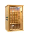 DHARANI S2 Indoor Koolstofsteensauna voor 1 of 2 personen | USB I Radio