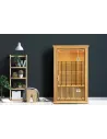 DHARANI S2 Sauna d'intérieur en pierre de carbone pour 1 ou 2 personnes | USB I Radio