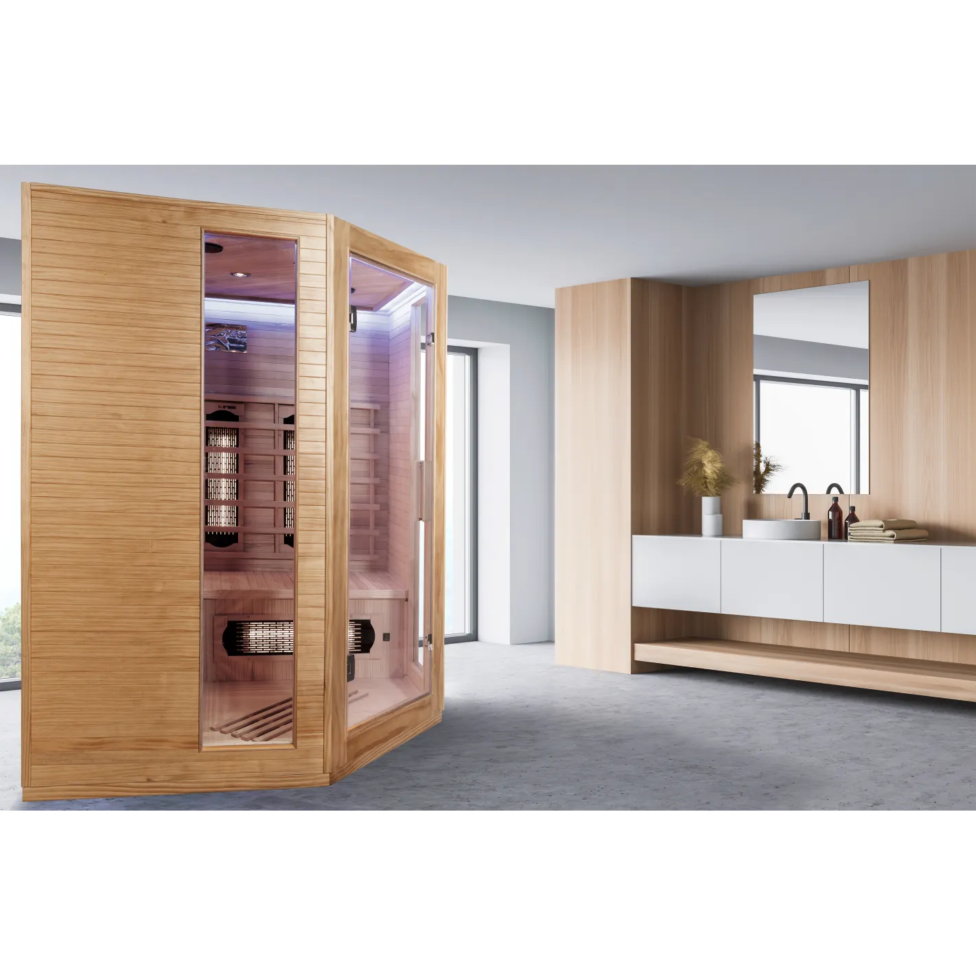 DHARANI® S4Ganzkörpersauna für 4 Personen