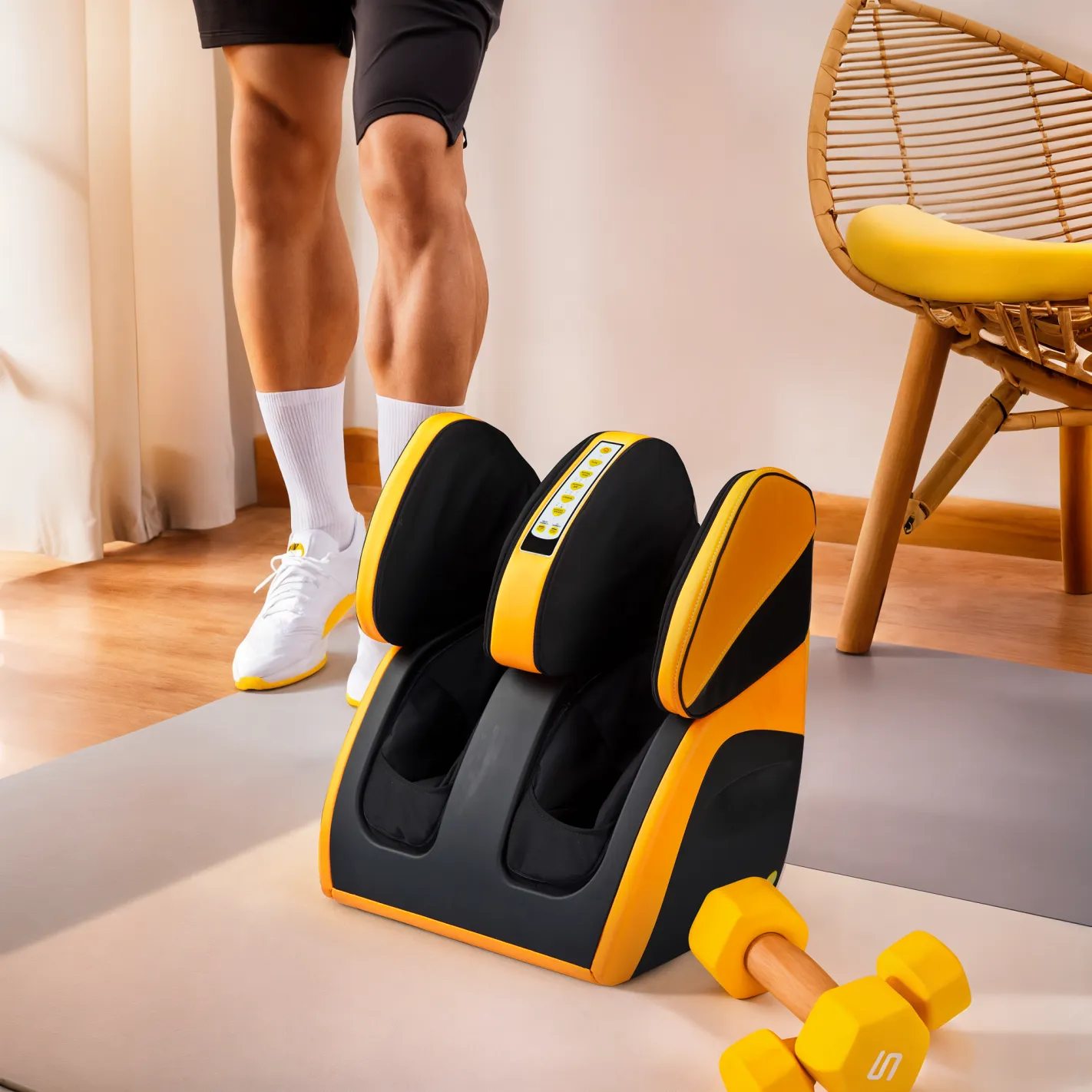 VITALZEN PLUS I Appareil de massage électrique pour les pieds, les jambes, les cuisses et les genoux