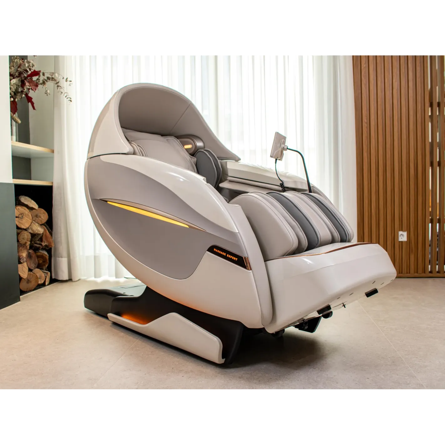 SAMADHI Fauteuil de Massage 6D | Contrôle Vocal | 20 Programmes | LED