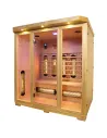 DHARANI S4 PLUS Indoor infraroodsauna voor 4 personen