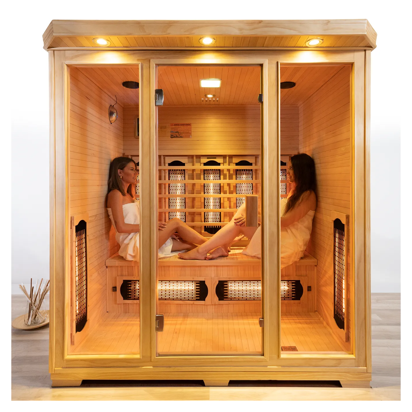 DHARANI S4 PLUS Indoor infraroodsauna voor 4 personen