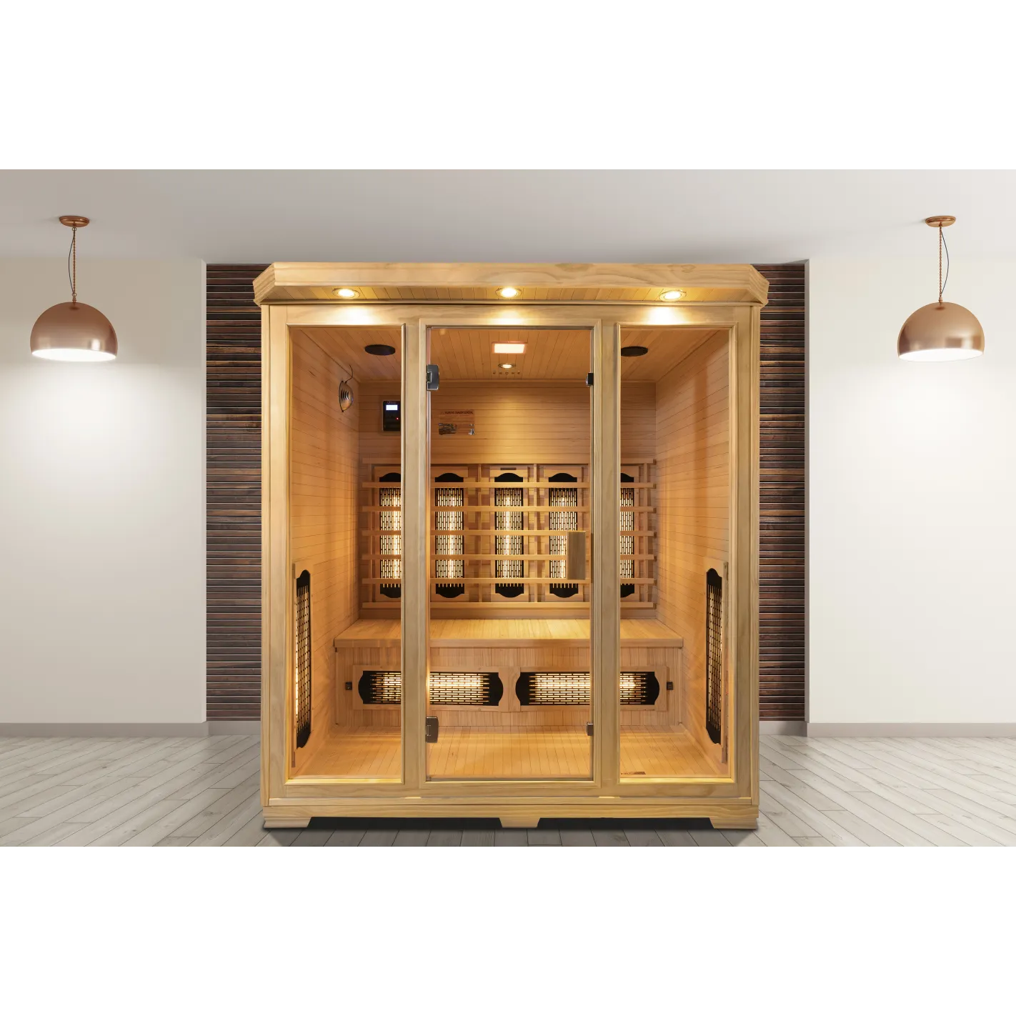 DHARANI S4 PLUS Indoor infraroodsauna voor 4 personen